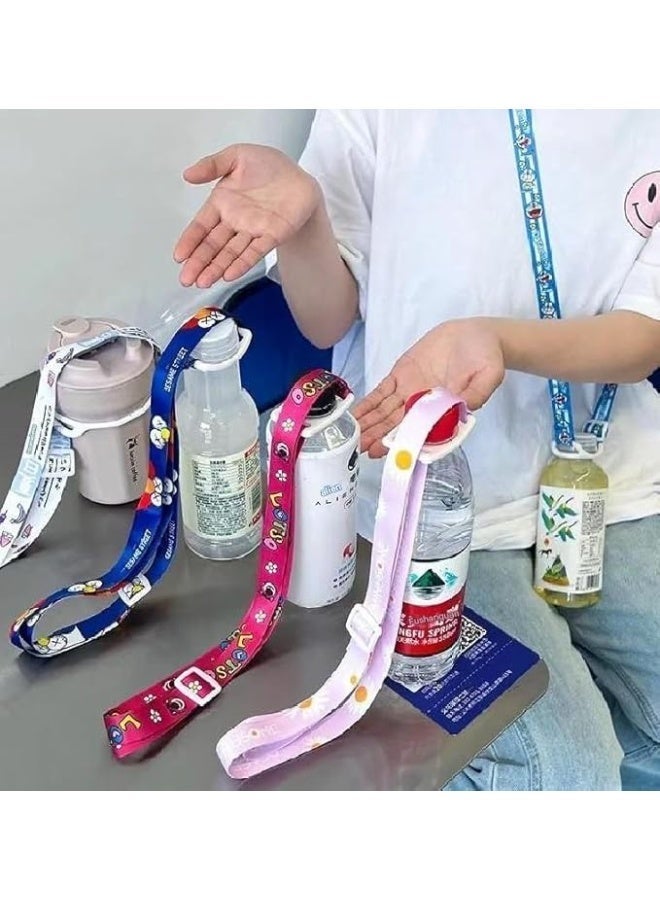 Baby blue Water Bottle Lanyard, Large Circle Type, Suitable for All Kinds of Water Cups and Bottles - Image 5